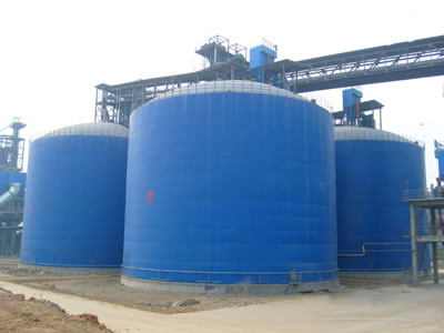 沿滩水泥钢板库改造