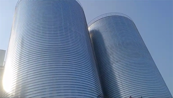 沿滩2座混凝土高架卷板仓