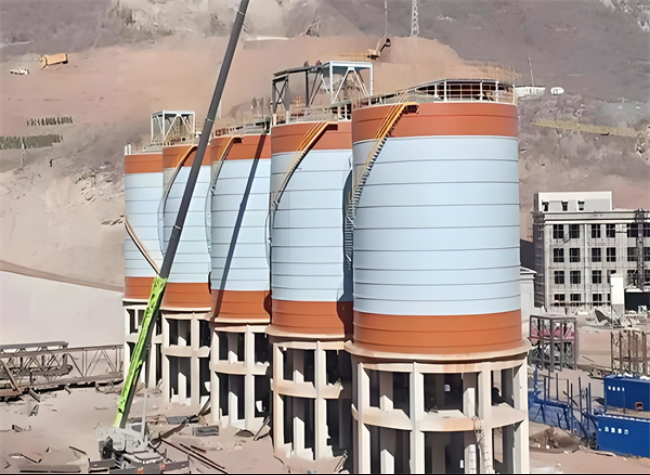 沿滩高架钢板仓