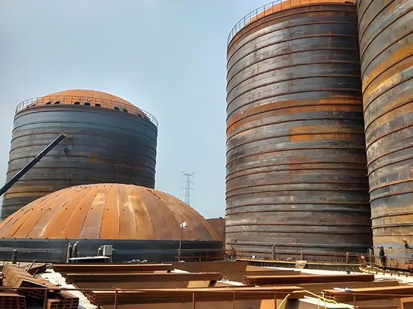 沿滩焦粉钢板仓